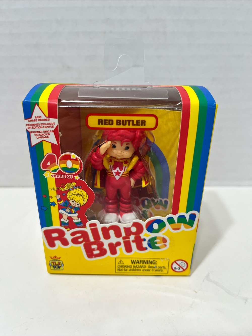 RAINBOW BRITE red butler mini figure NWT the loyal subjects